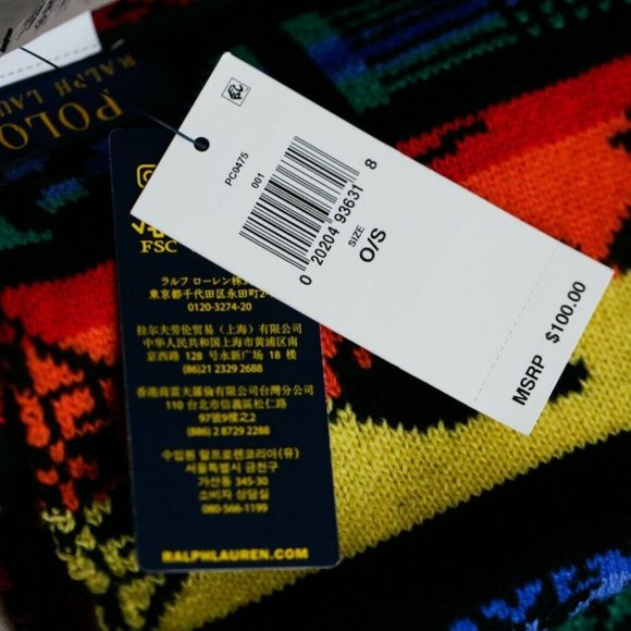 Polo Ralph Lauren Colourful Reversible Southwester - Picture 5 of 9